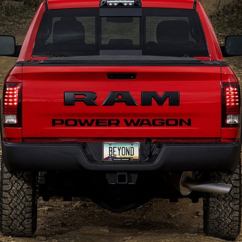 iPick Image Made for RAM Power Wagon Black Insert Gunmetal