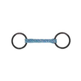Acavallo Jumpe Alupro Snaffle Bit, 5.3-Inch, Charcoal