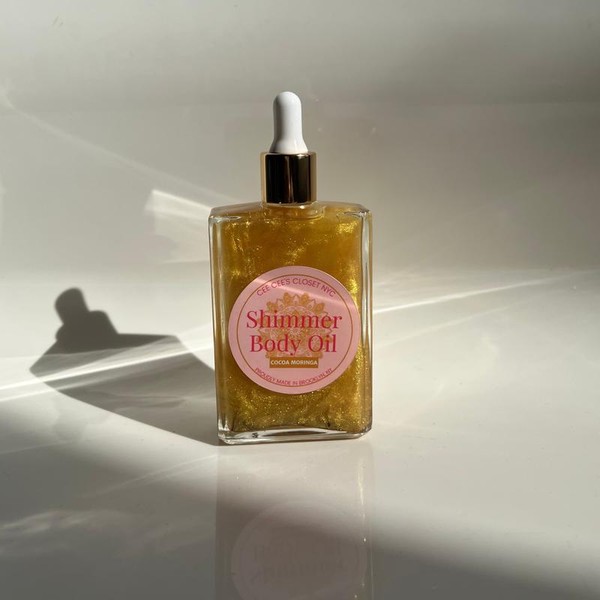 Shimmer Dry Body Oil for a Non-Greasy Shimmer - size: