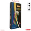 SAINO Trigrip Ballpoint Pens Triangular Grip Giga Pack Smooth Biros
