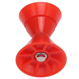 Boat Trailer Roller Assembly, 3 Inch Bow Roller with Bells and Bolt, Impact Resistant Boat Roller Stop for Trailers Boats Yachts