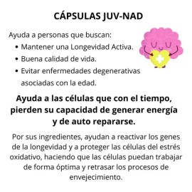 Cápsulas Nutricionales Blen Etherna Juv Nad Vitamina B12 Resveratrol 60 Uds                                                                           