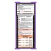 Whitecoat Clipboard® Trifold - Lilac Respiratory Therapy Edition