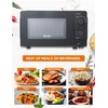 Commercial Chef 0.6 Cu. Ft. Countertop Microwave Oven, Mechanical Dial