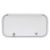 Tough Grade Round RV Baggage Door 24" X 12" White