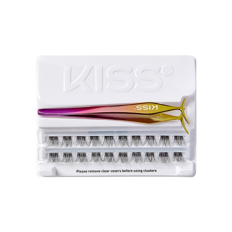 KISS imPRESS Press-On Falsies Eyelash Clusters - Volume - 20