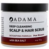 Adama Minerals Deep Cleansing Hair Scrub Pear Blossom Zion Health