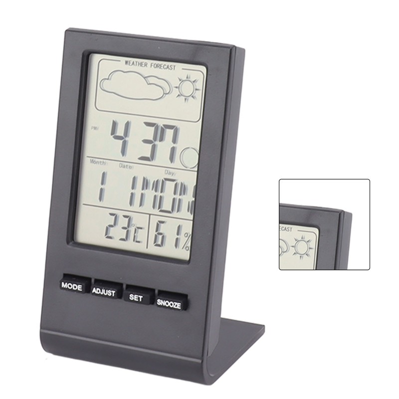 LCD Screen Digital Hygrometer Indoor Thermometer Humidity Gauge Temperature Humidity