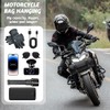 Universal Motorcycle Saddle Bag, Motorcycle Tool Bag, PU Leather Waterproof