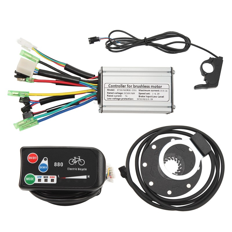 Electric Bike Motor Controller 36V 48V 250W Bike Conversion Kit