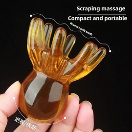 Suzy 수지 문어 마사지 빗 머리 자오선 긁기 두피 브러시 침술 스파 Gua Sha 피로 완화 Massag [05 Brown] Suzy Octopus Massage Brush Hair Meridian Scraping Scalp Brush Acupuncture Spa Gua Sha Fatigue Relief Massag [05 Brown]