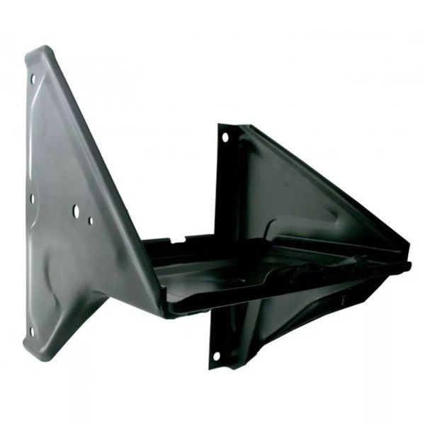 CJ Classic Trucks Battery Tray Black Powder-Coated Without Air-Conditioni