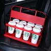 Bodaon 8 Cup Drink Carrier with Handle, Plastic Cup Carriers