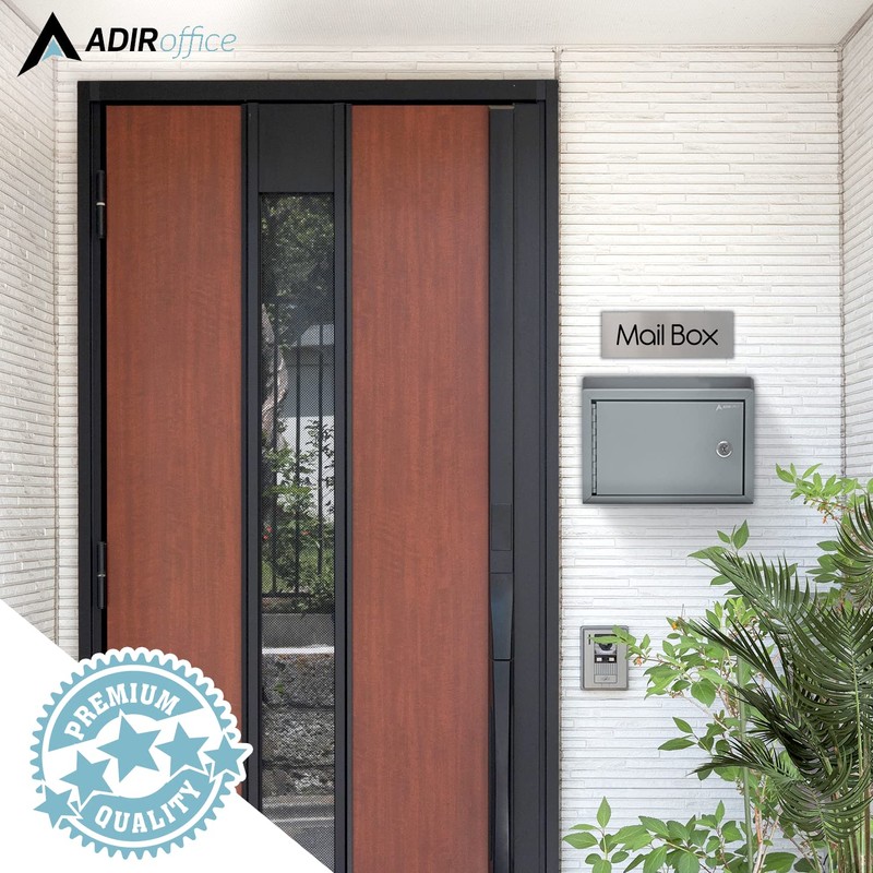 Adir Suggestion Box with Slot and Lock - Money Drop