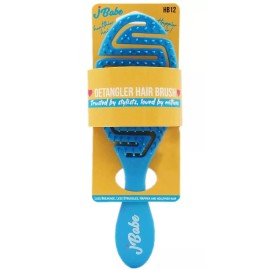 J Babe Cepillo Azul Desenredante Cerdas Suaves Jbabe Original
