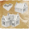 QP3D - Wargaming Stone House Model Terrain, Scenery for Tabletop