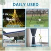 Ball Bungee Cords 4 Inch,100 PCS White Tarp Bungee Balls