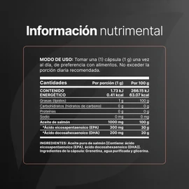 B Life Omega 3 Aceite Puro de Salmón | 360 cápsulas | Alto en EPA y DHAL | 1000 mg por porción | Ingredientes Naturales | Omega 3 Salmon Oil.