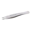 Tweezerman Stainless Steel Slanted Point Tweezer - Eyebrow Precision Tweezers,
