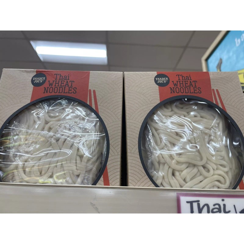TRADER JOE'S THAI WHEAT NOODLES NET 21 OZ - VEGAN