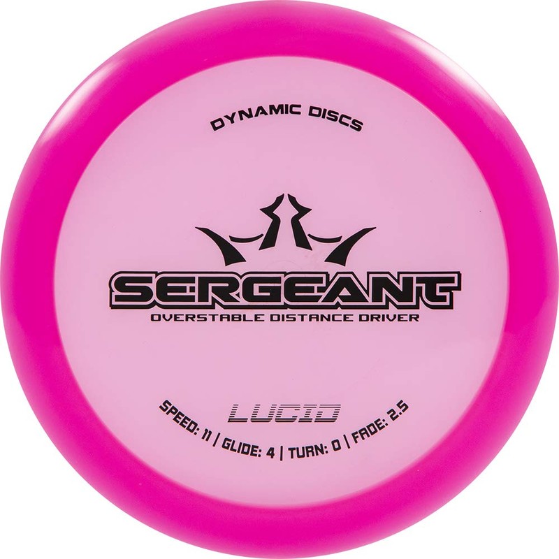 Dynamic Discs Lucid Sergeant Distance Driver Golf Disc [Colors May