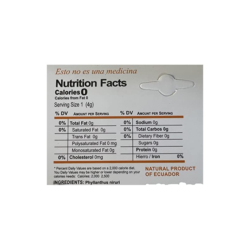 Chancapiedra Stonebreaker Tea -Phyllanthus Niruri- 1 oz. Natural Product