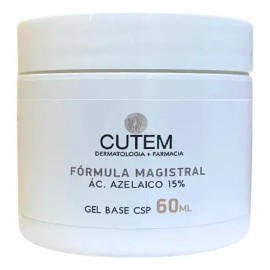 Cutem Gel Ácido Azelaico 15% 60ml Rosácea Y Acné