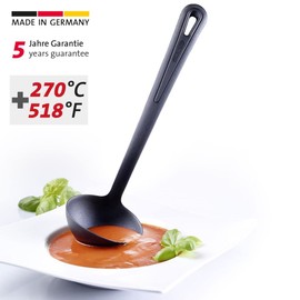 Westmark Gentle Plus 285622E5 Soup Ladles Heat Resistant up to 270°C PPA Length 31.5 cm Black