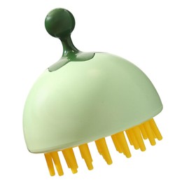 TOVINANNA Dual-use Shampoo Brush for Scalp Massaging and Hair Cleaning Portable Shower Tool for Adults and Boys and Girls Gentle Massage for Healthy Hair and Relaxation