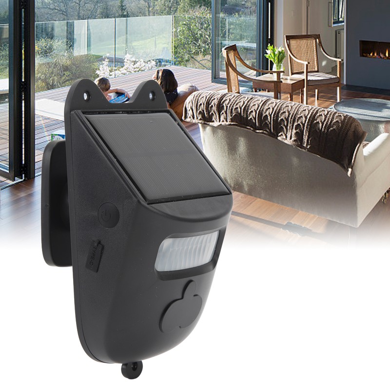 Driveway Alarm Long Range 120 Degree Detection Solar Powered Driveway