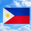 AIMALL Large Philippines Filipino Flag Heavy Duty Outdoor 90 X