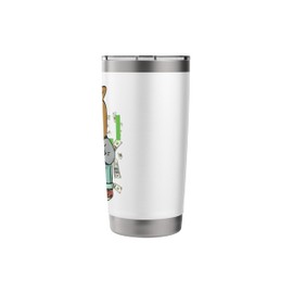 Funny Gen Alpha Chill Guy Meme Dog Crypto Internet Trading Stainless Steel Insulated Tumbler