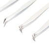 Eyelash Extension Tweezers Kit Stainless Steel High Accuracy Lash Tweezers