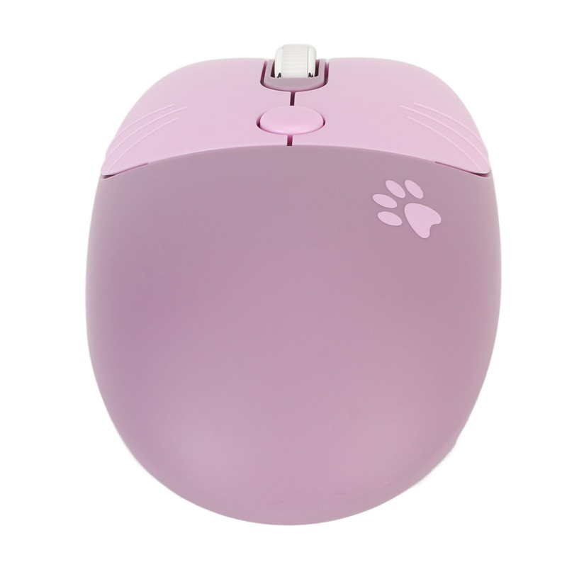 2.4G Cat Wireless Mouse Mute USB Receiver Cute Portable 3