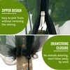 Homiton 2 Pack Fruit Tree Netting Bags with Zipper and