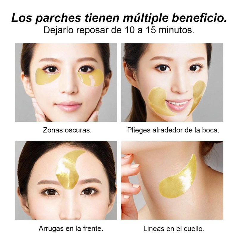Parches De Ojos Original Elimina Ojeras Bolsas Lanbena (Vitamina C)