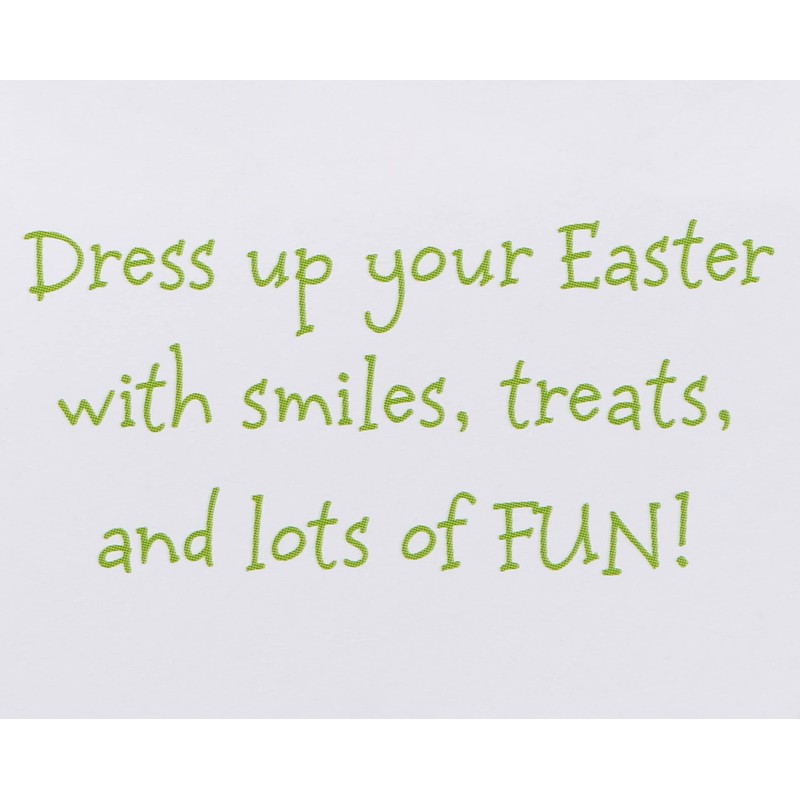 Papyrus Easter Card for Kids with Mask (Dress Up Your
