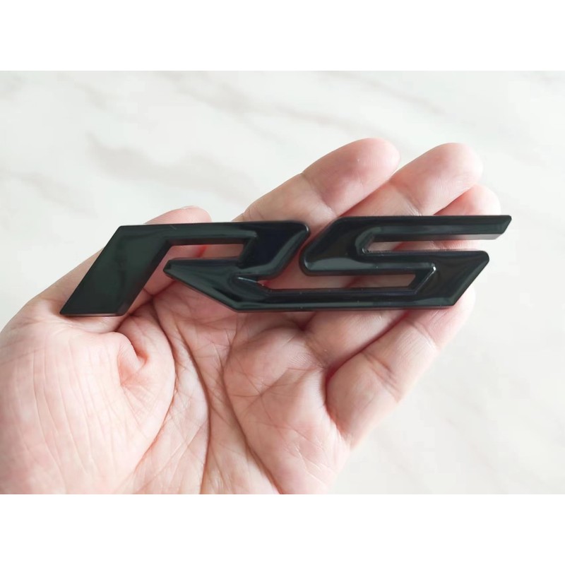 2X RS Badge Decal Suitable for RS Series Cars and