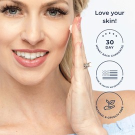 Anti Aging Eye Cream For Dark Circles and Under Eye Bags By Alana Mitchell Skin Care The Best Natural Firming Peptide Eye Cream For Wrinkles, Puffiness - Use Daily As Moisturizer For Eyes and Face