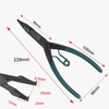 F Fityle Snap Pliers Portable Transmission Circlip Remover for Auto