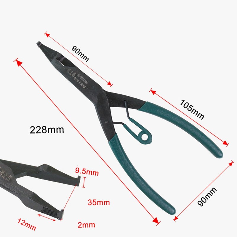 F Fityle Snap Pliers Portable Transmission Circlip Remover for Auto