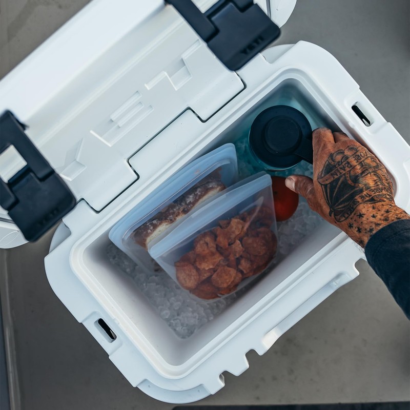 YETI Roadie 15 Hard Cooler with DoubleDuty Shoulder Strap, Navy