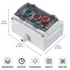 Push Button Station IP67 Outdoor Waterproof Button Switch Box Emergency