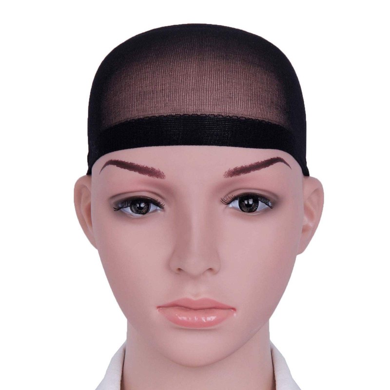 6 Pack Wig Caps | Soft Stretch Nylon Mesh, Breathable