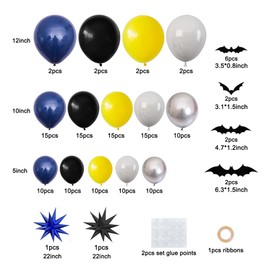 Geburtstag Deko Bat Luftballons Bogen Girlanden Set Bat Geburtstags Luftballons Dekoration Party Geschenke Geburtstagspartys