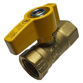 1 Piece XFITTING 3/4" IPS Gas Ball Valve, Propane, Natural Gas, Metal Handle