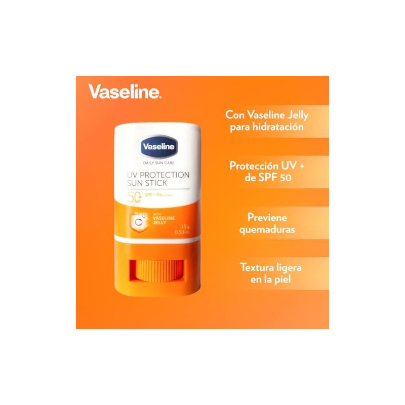 Vaseline - Protector Solar Facial FPS 50 adicionado con Vaseline