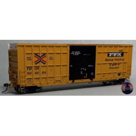PRAIRIE SHADOWS HO Trinity 6275 50' Boxcar FBOX/TTX 2004+ - Part #PS8023A09-04, Car #504723