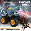 BEZGAR Monster Truck Toys - Remote Control Monster Truck with