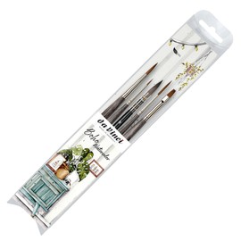 da Vinci Signature Boho Watercolour Watercolour Painting Artist Brush Wash Brush Liquid Acrylic Paints Made in Germany Set Size 0